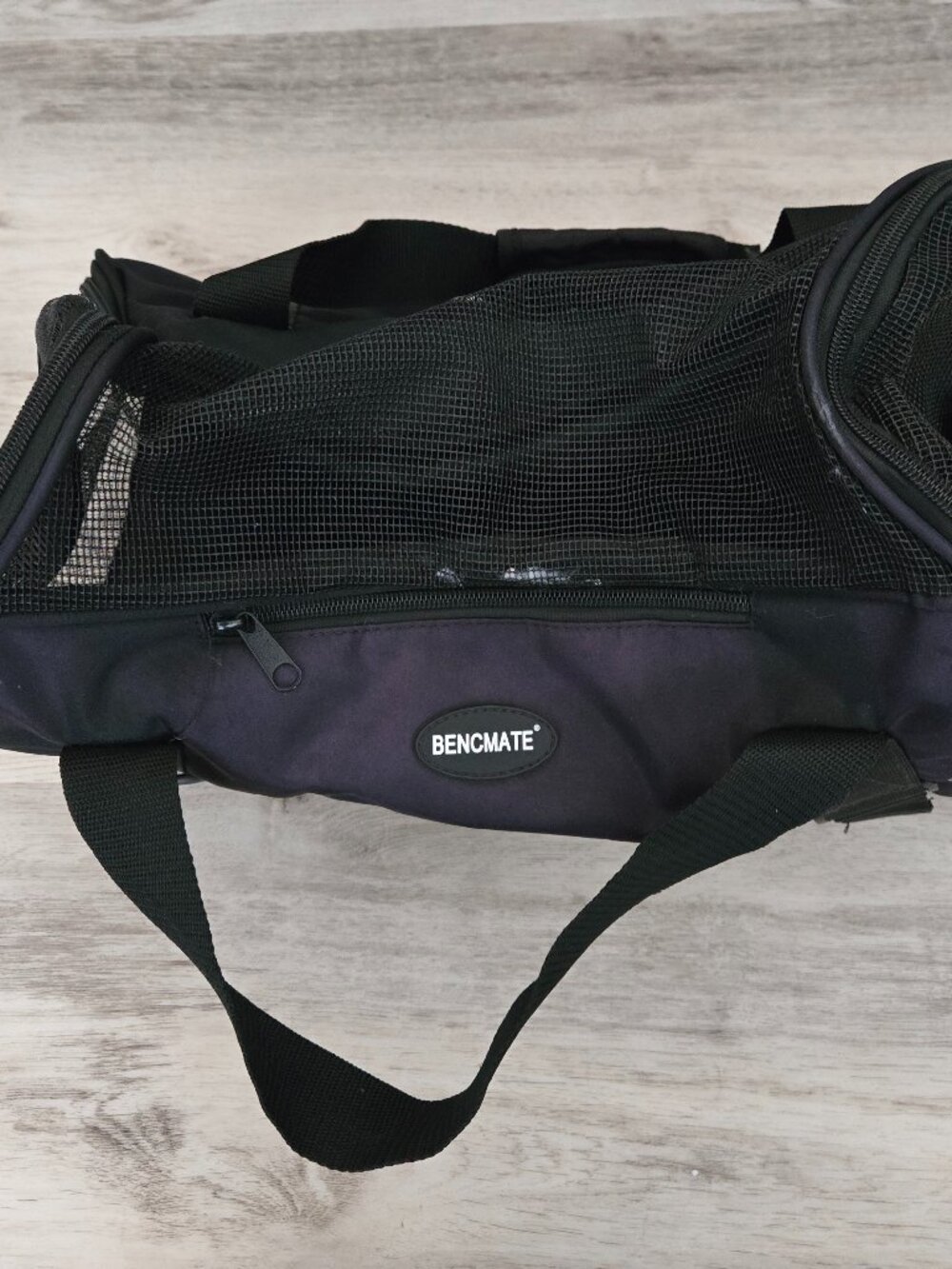 BENCMATE Soft Sided Small Pet Carrier Travel Bag | Black